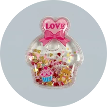 Water Filled Shake Stickers