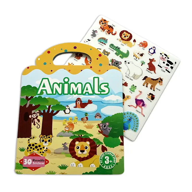 Animal Silicone Sticker Books.webp