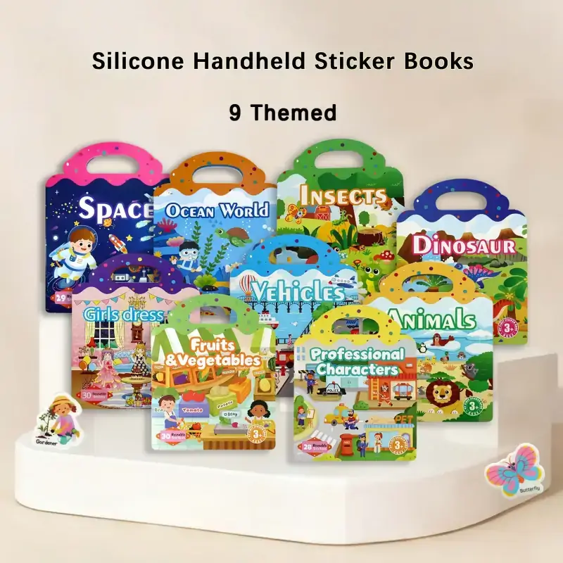 silicone-first-sticker-books