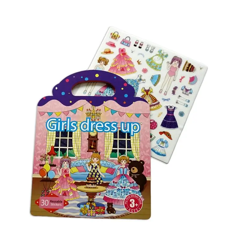 Custom Silicone Stickers Book