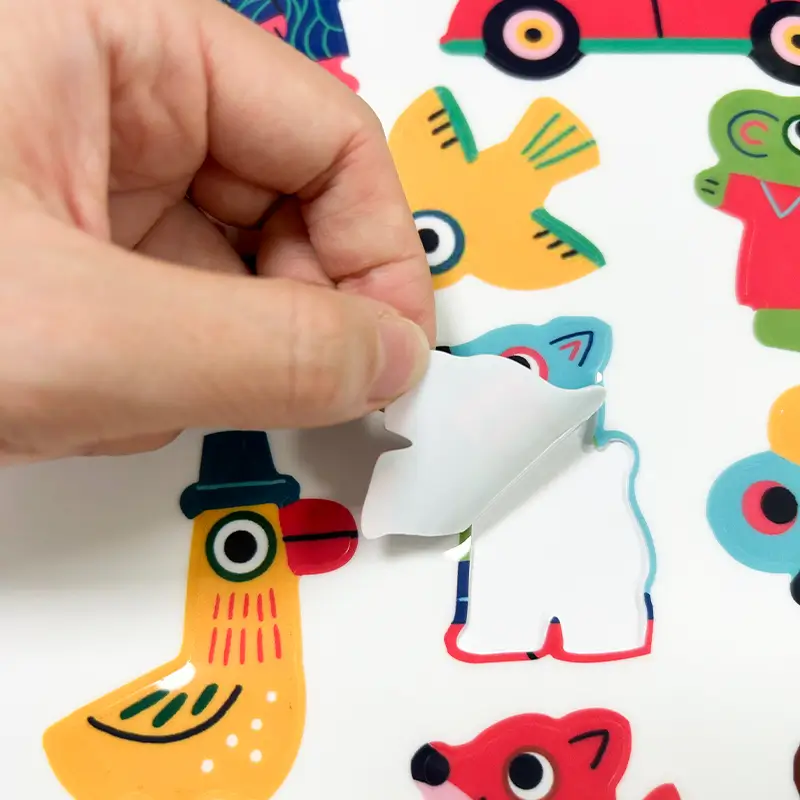 Custom Silicone Stickers