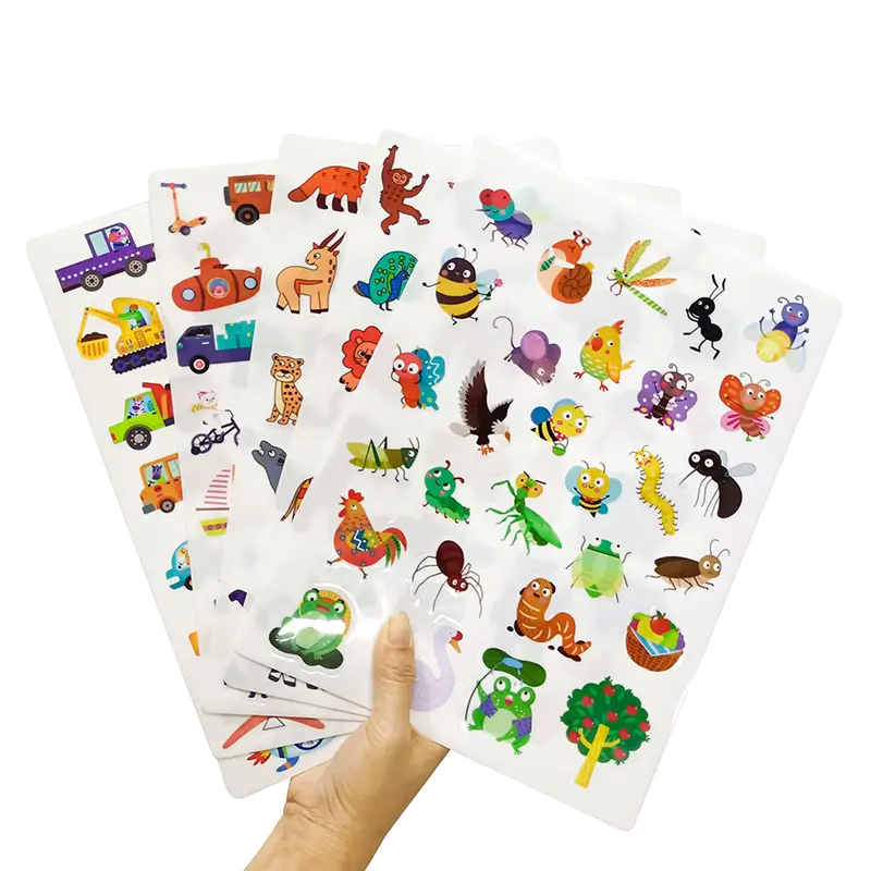 Custom Silicone Jelly Stickers