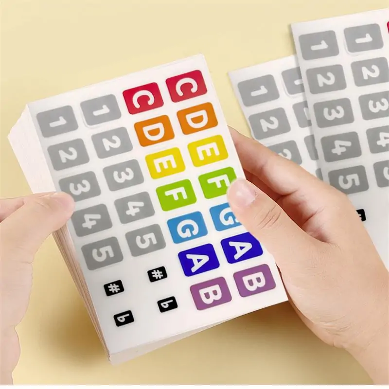 Custom silicone sticker