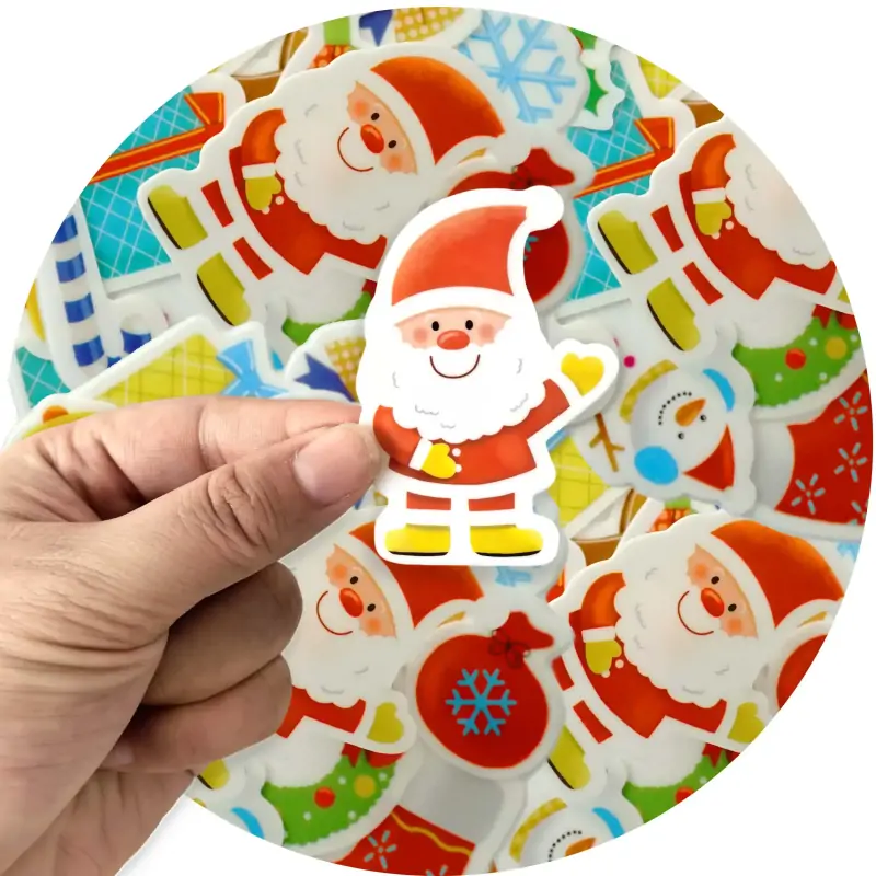 Christmas silicone stickers