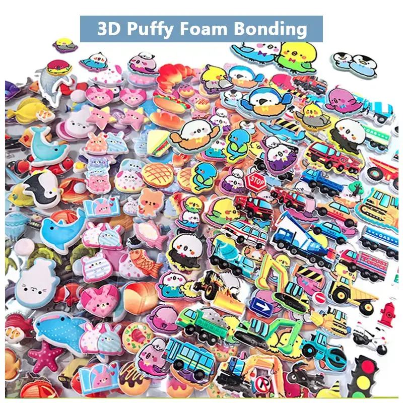 3D Puffy Foam Bonding 