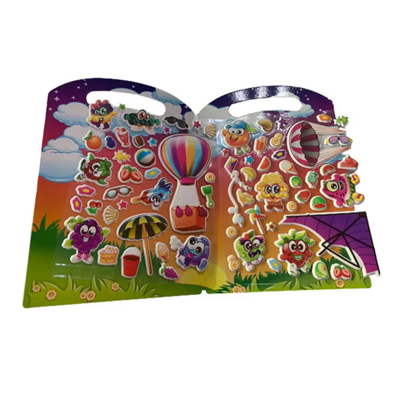 Custom Puffy Foam Stickers
