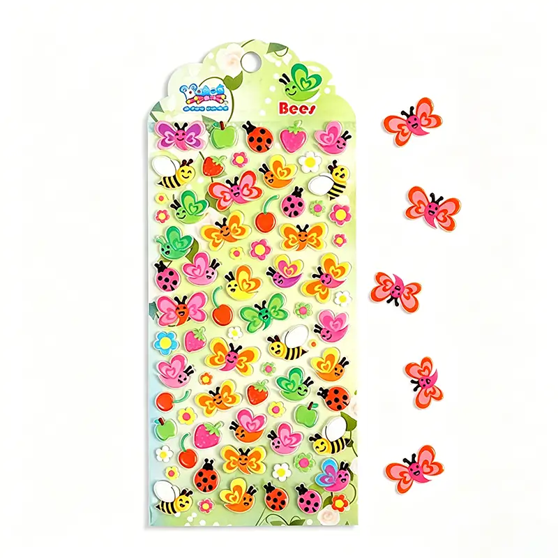 Custom Puffy Foam Stickers
