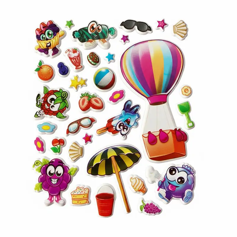 3D Foam Stickers