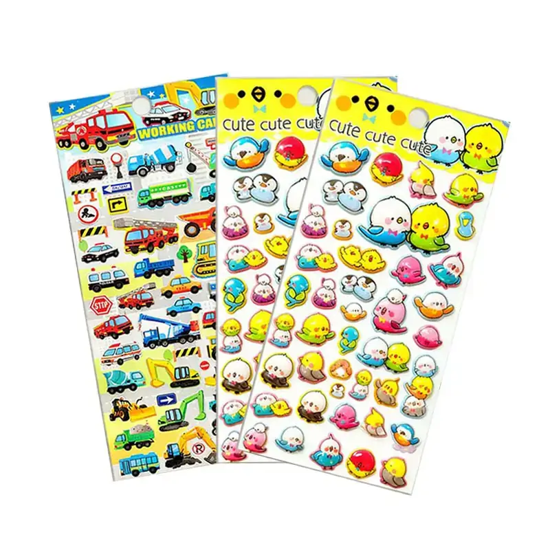 Custom Puffy Foam Stickers 