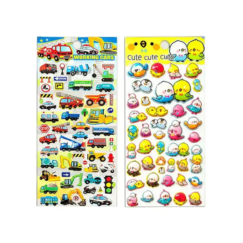 Custom Puffy Foam Stickers