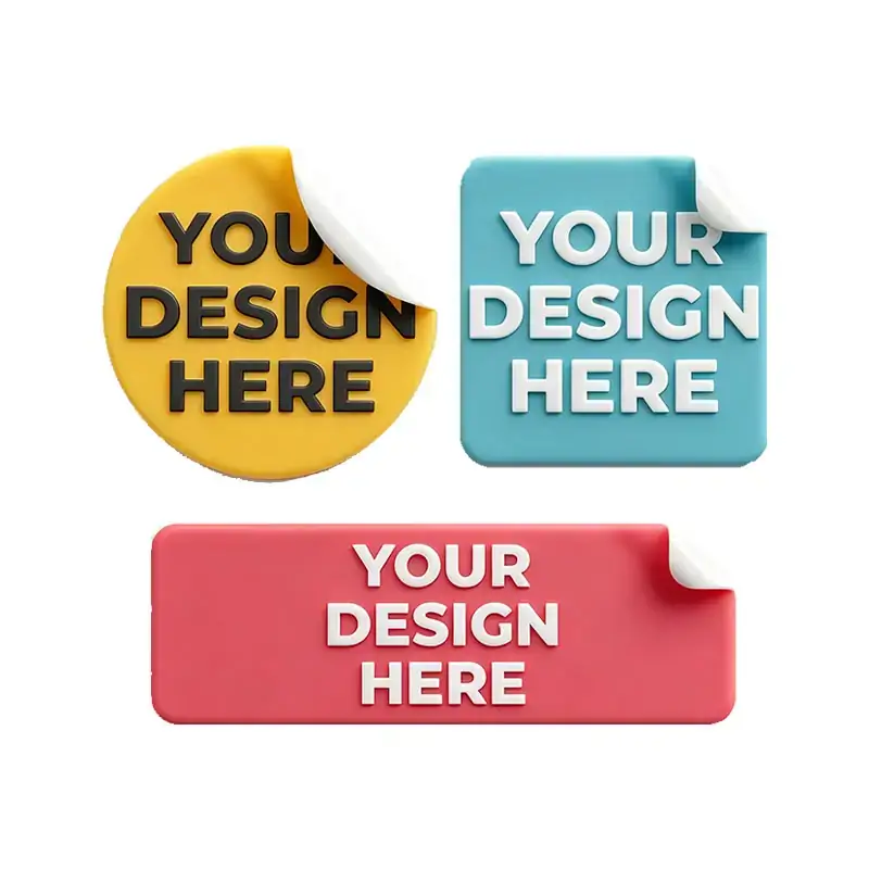 Custom OEM Silicone Stickers