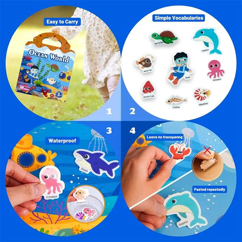 Silicone Sticker Books Applications Silicone Sticker Books Applications