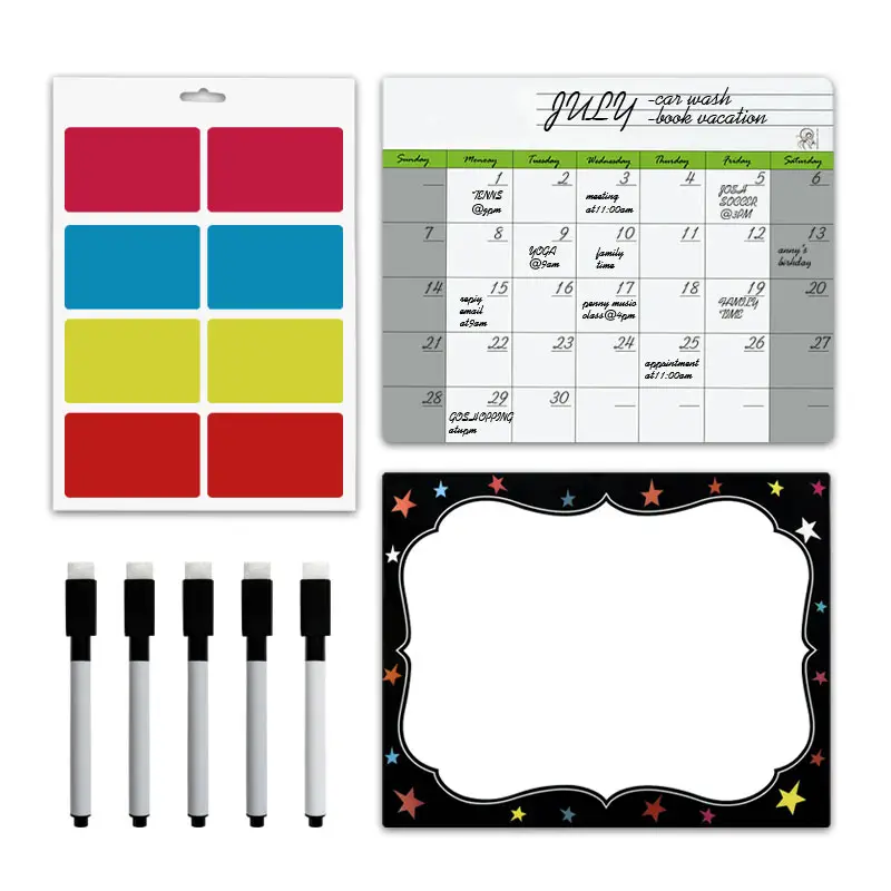 Silicone Self-Adhesive Whiteboard Sticker