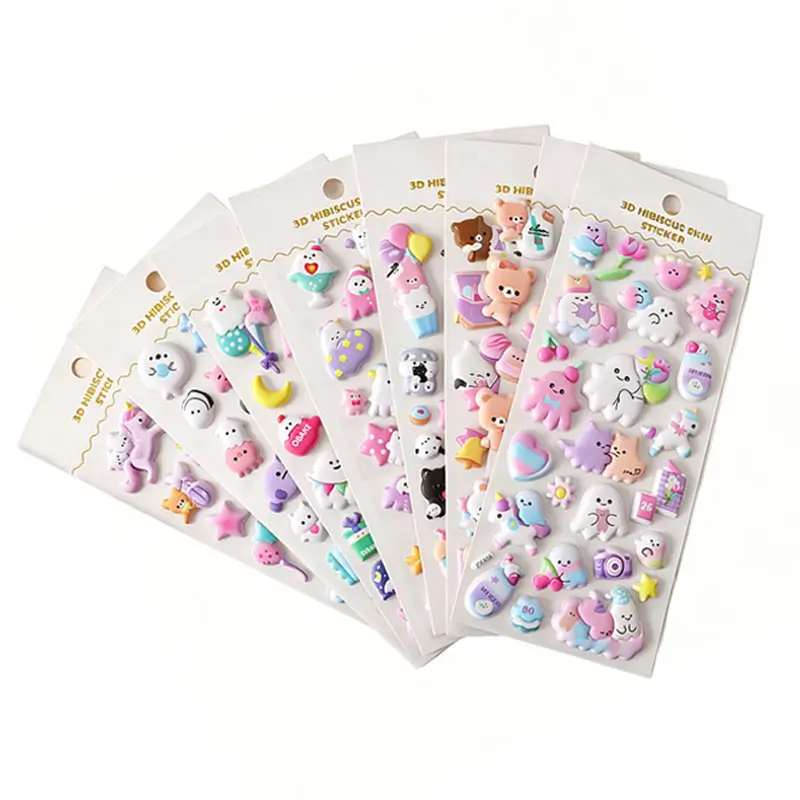Bulk Custom 3D Foam Stickers