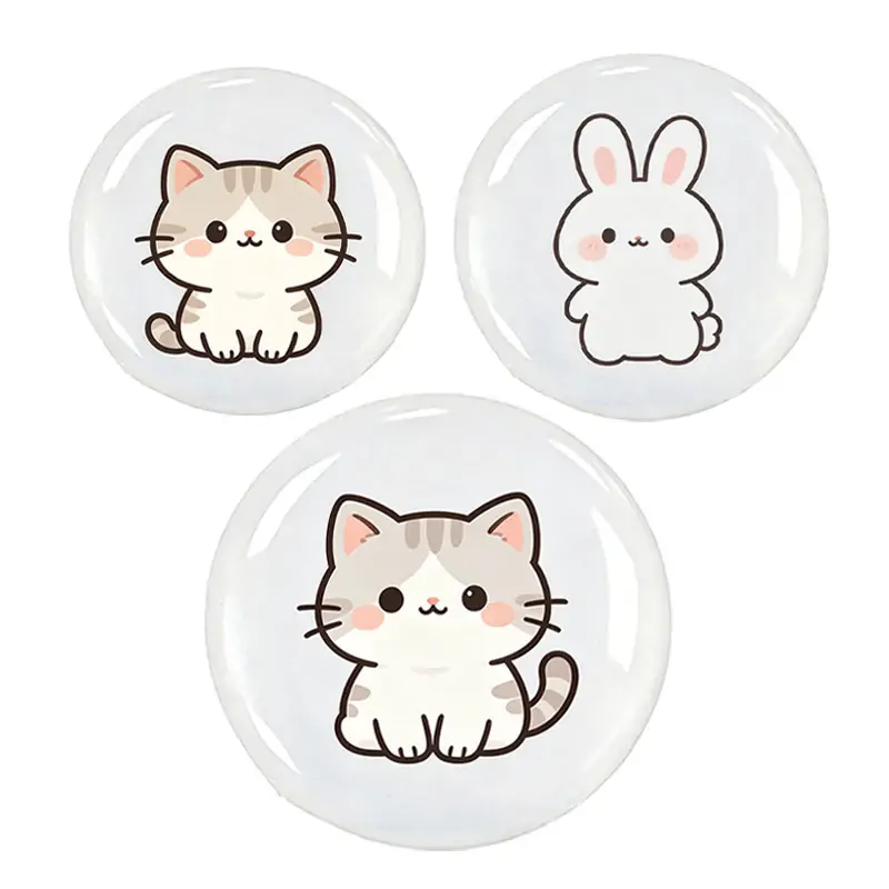 Bulk Custom Epoxy Resin Stickers