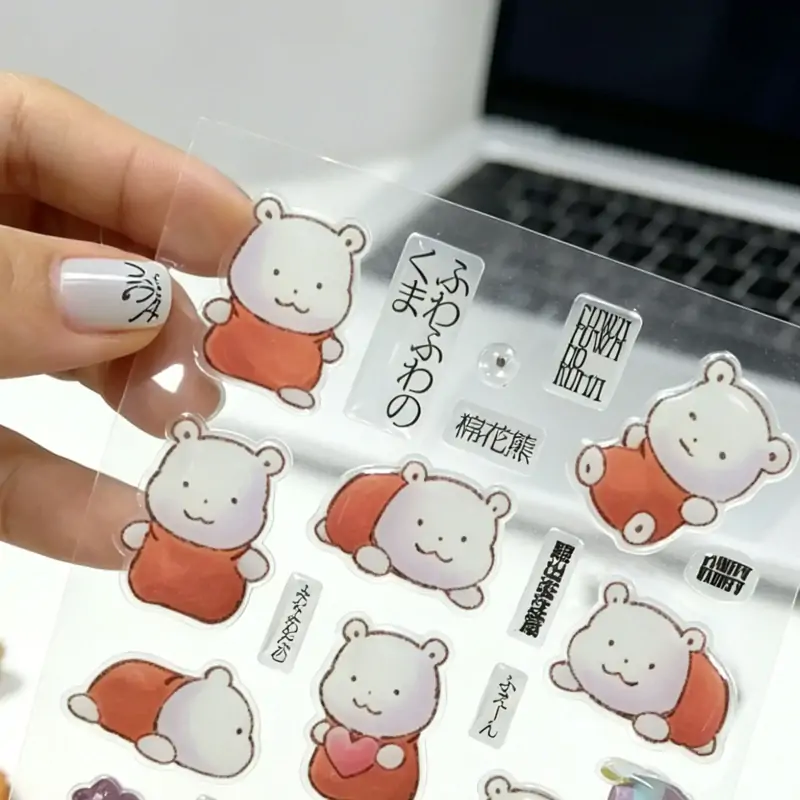 Custom Domed Epoxy Stickers