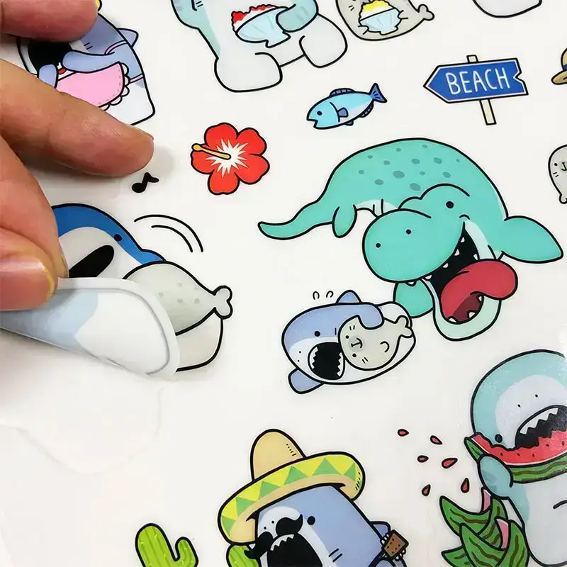 cartoon-silicone-jelly-stickers