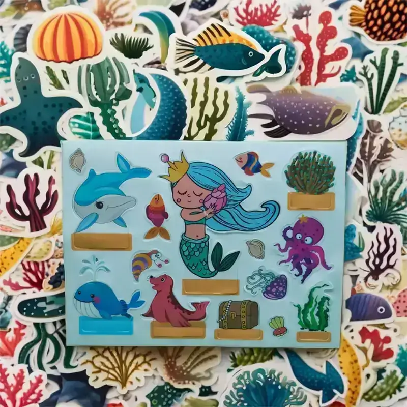 Custom Waterproof Silicone Stickers