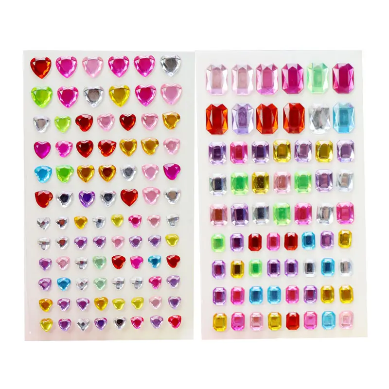 Acrylic crystal diamond stickers  1