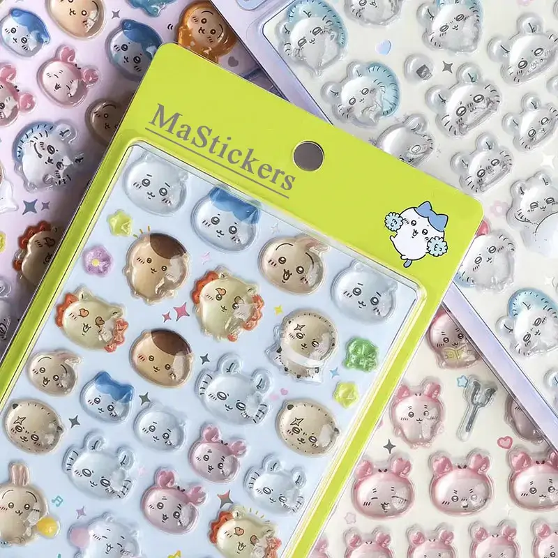 Crystal Puffy Embossed Stickers Crystal Puffy Embossed Stickers
