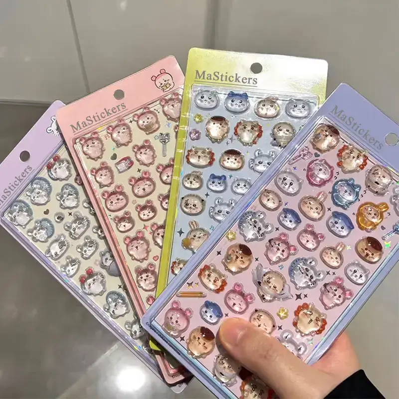 Bulk Custom Puffy 3D Stickers