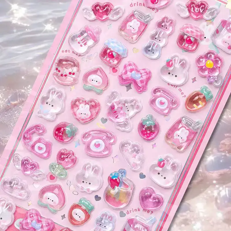 Wholesale Custom 3D Puffy Resin Stickers Wholesale Custom 3D Puffy Resin Stickers