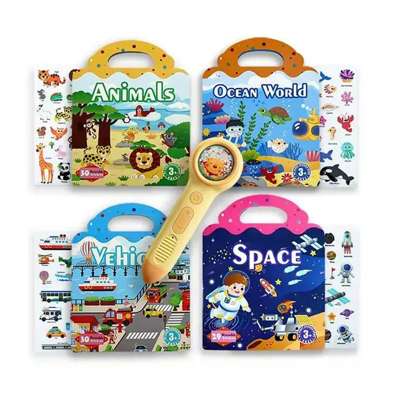 Waterproof Stickers  Book Die-Cut Stickers