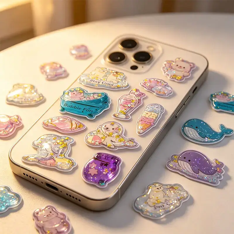 Applications of Water Filled Shaker Stickers