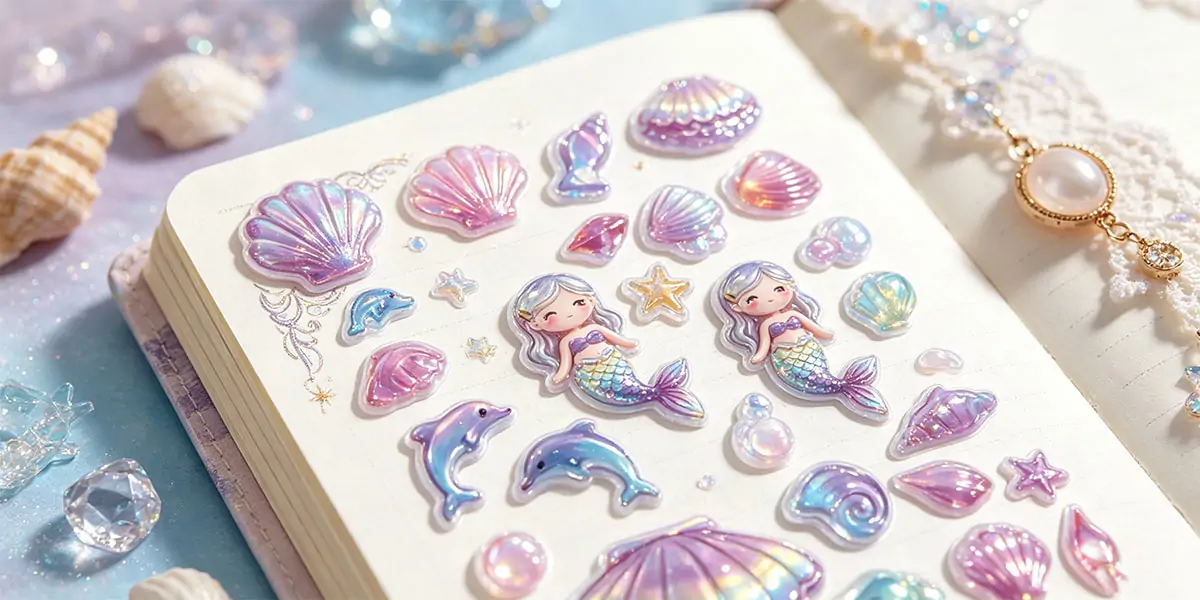 Embossed Stackable Stickers Wholesales