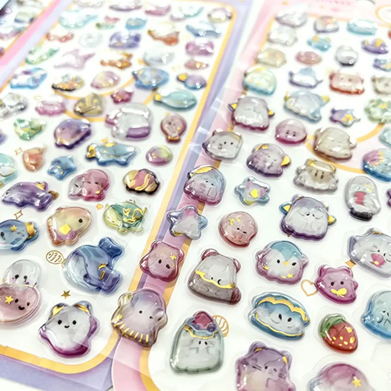 Custom 3D Rasied Bubble Stickers Custom 3D Rasied Bubble Stickers