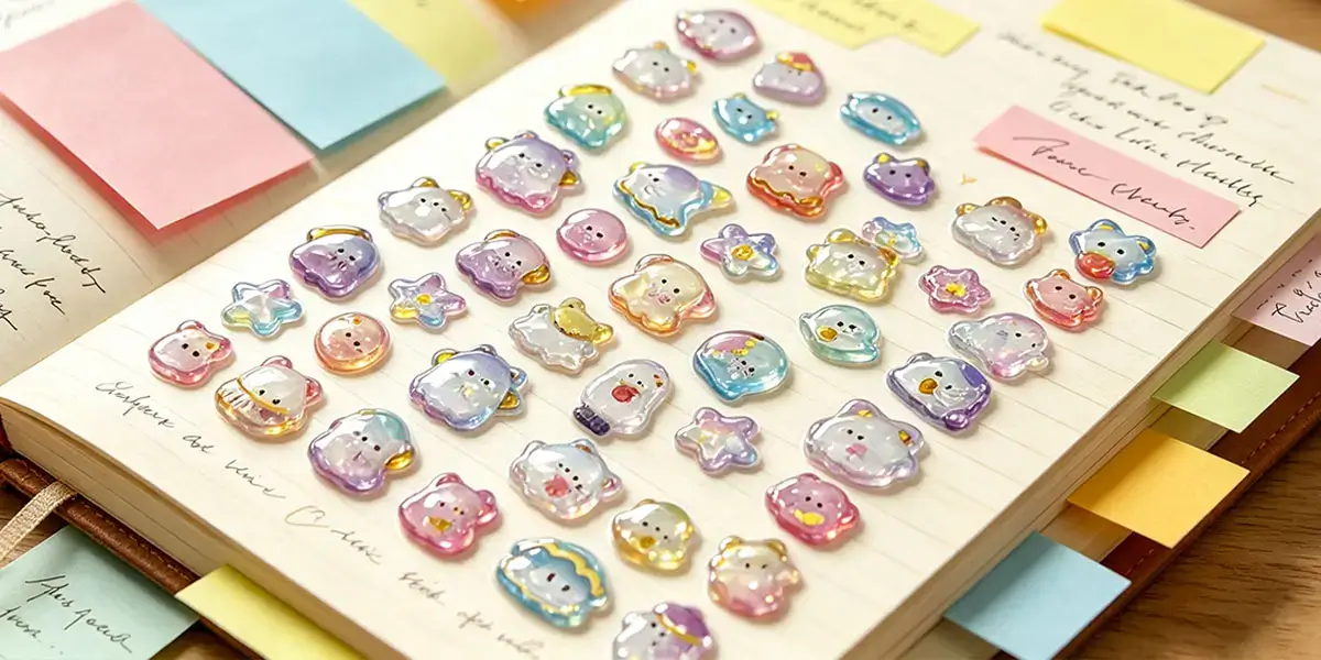 3D Raised Stickers Applications