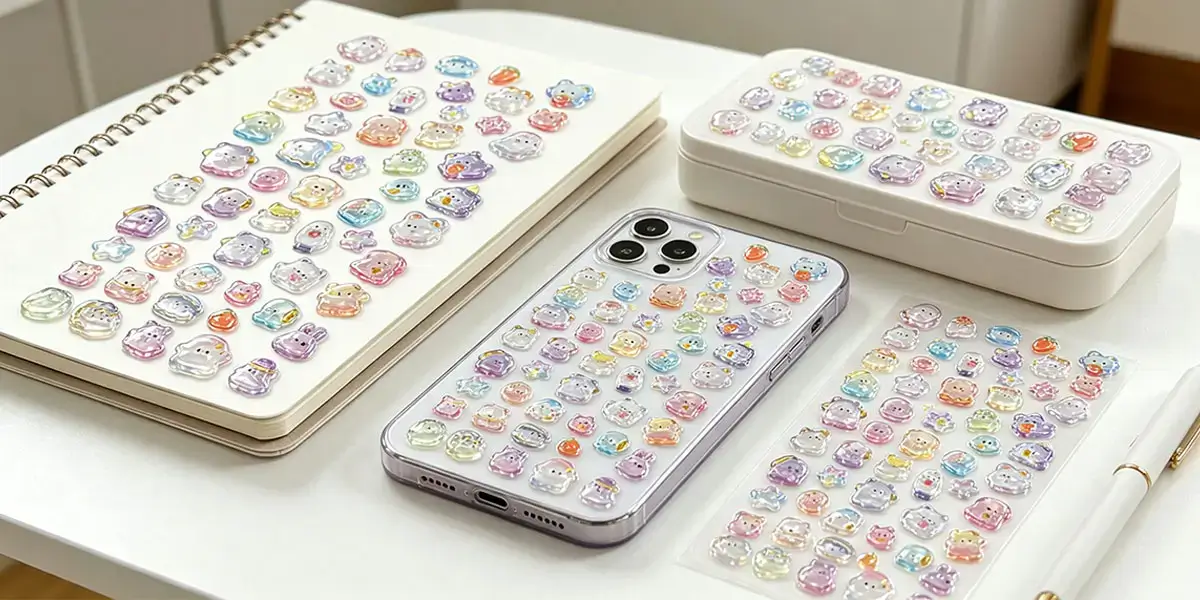 Applications of 3D Raised Bubble Stickers Applications of 3D Raised Bubble Stickers