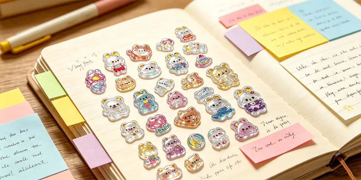 Bulk Cartoon Rabbit 3D Puffy Stickers Bulk Cartoon Rabbit 3D Puffy Stickers