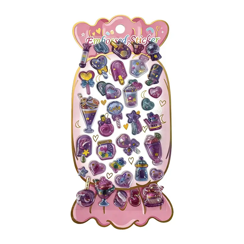 Puffy-Rasied-stickers
