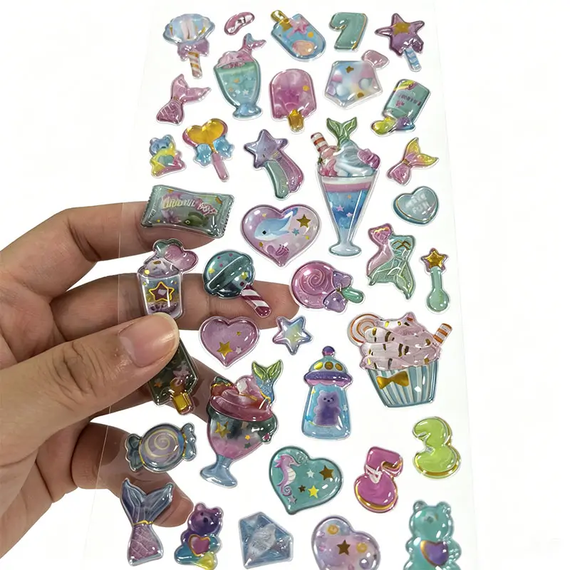 3D Puffy Embossed Rasied Stickers 3D Puffy Embossed Rasied Stickers