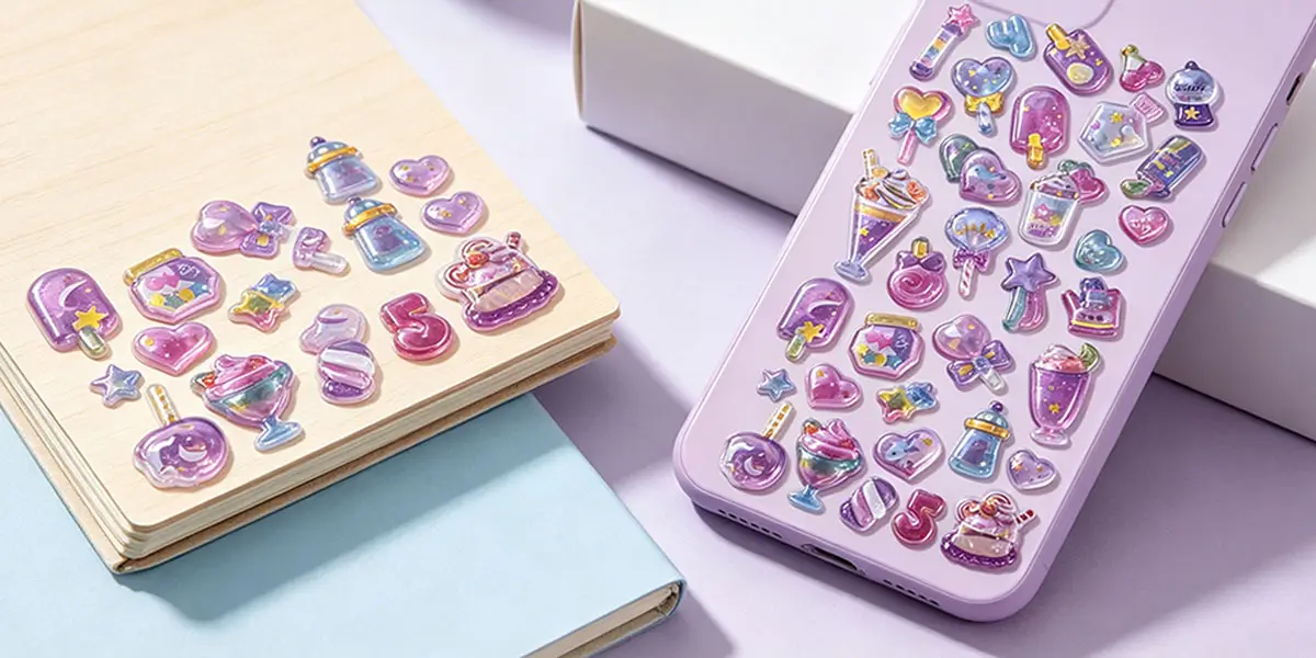 Cartoon Puffy Raised Stickers Applications Cartoon Puffy Raised Stickers Applications
