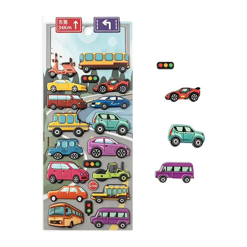Car-Themed-Foam-Stickers-2