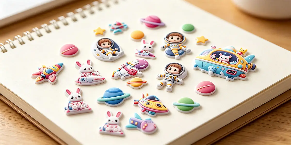 Wholesale Custom 3D Foam Stickers
