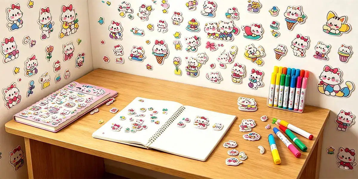 Applications of Cat Foam Puffy Stickers Applications of Cat Foam Puffy Stickers