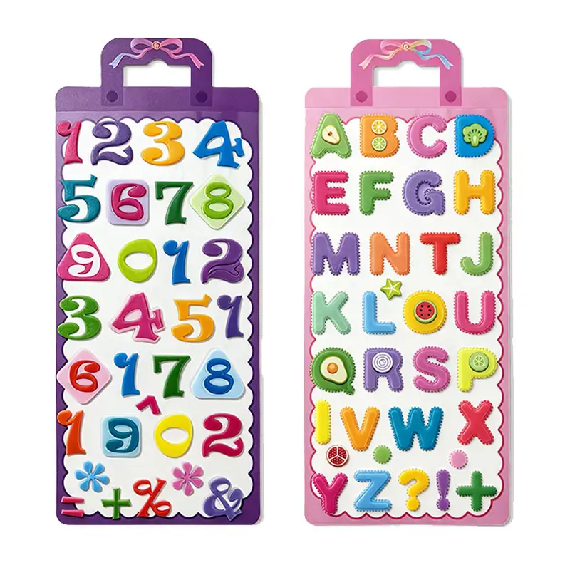 3D EVA Foam Puffy Stickers Wholesale