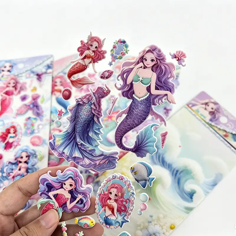 Custom Personalized Foam Puffy Stickers