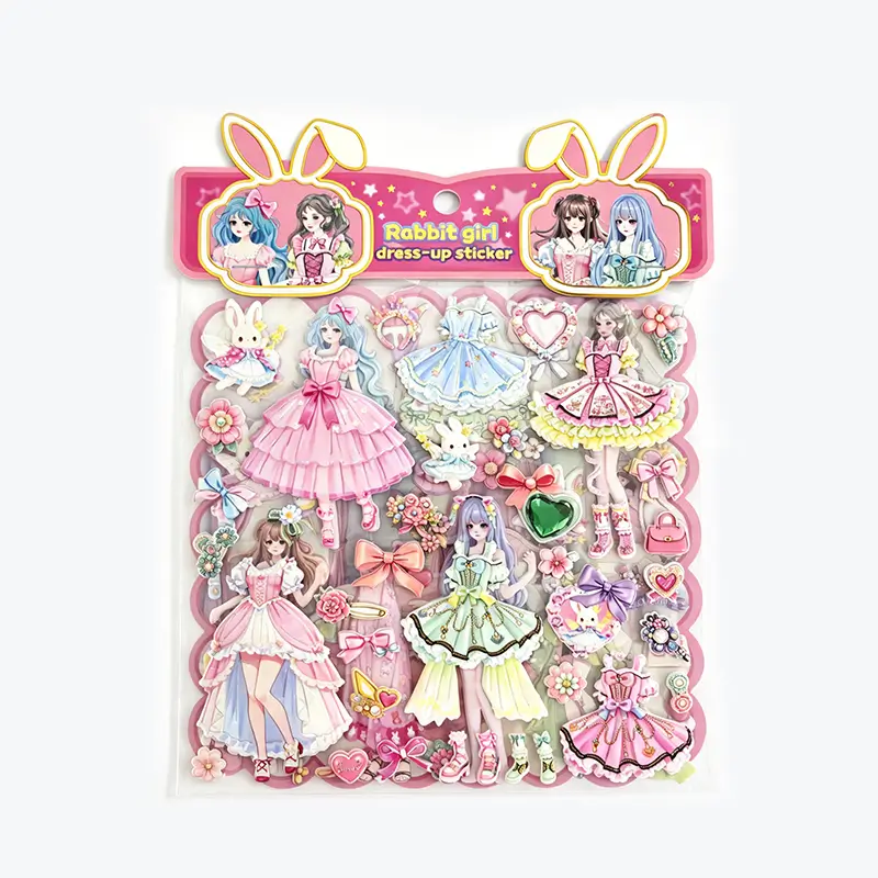 Little Princess Costume Stickers 3