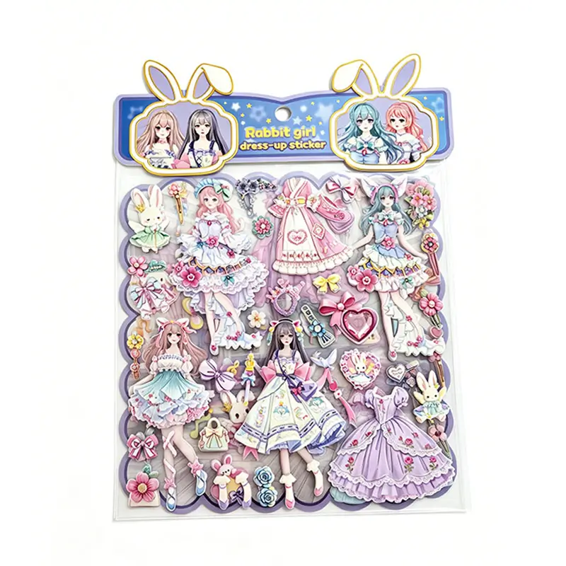 Little Princess Costume Stickers 4