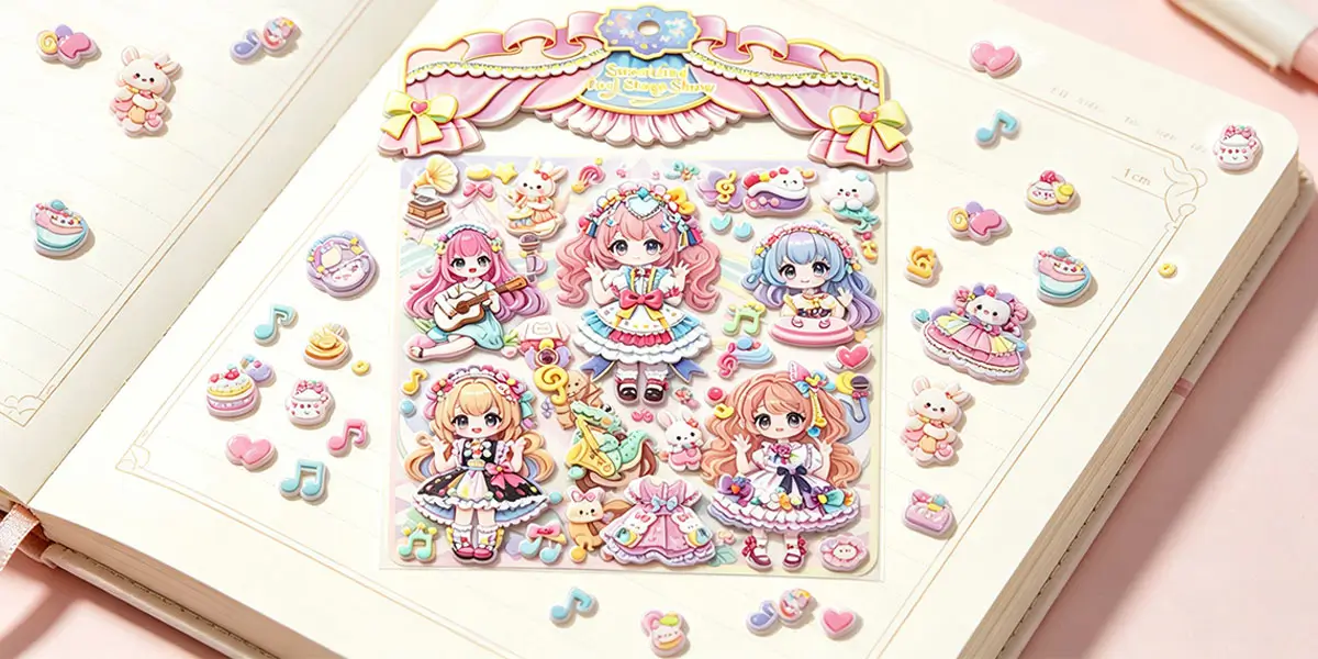 Applications of Foam Puffy Stickers