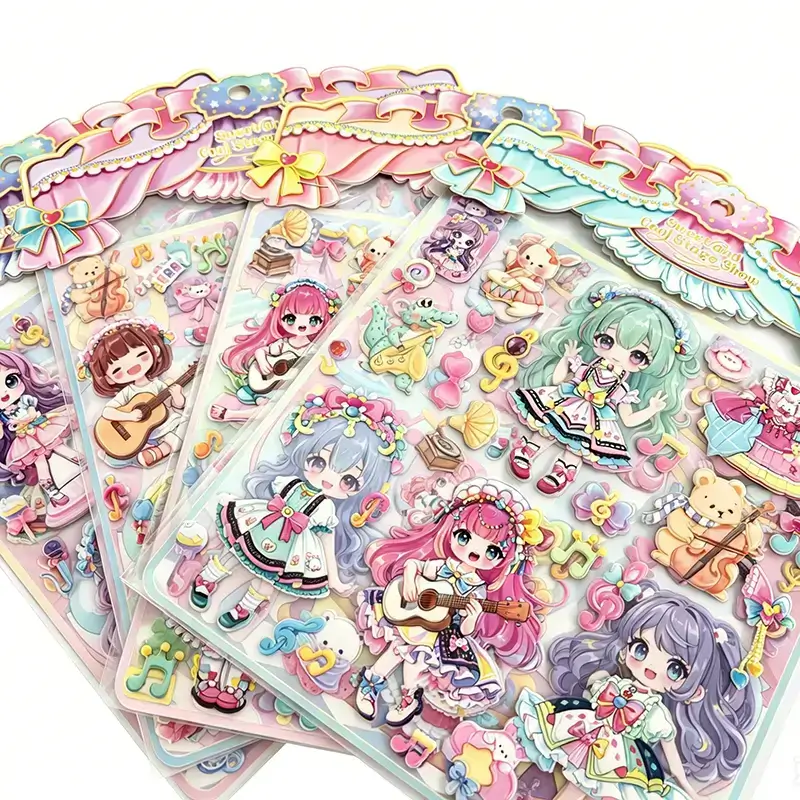 Custom Foam Puffy Stickers