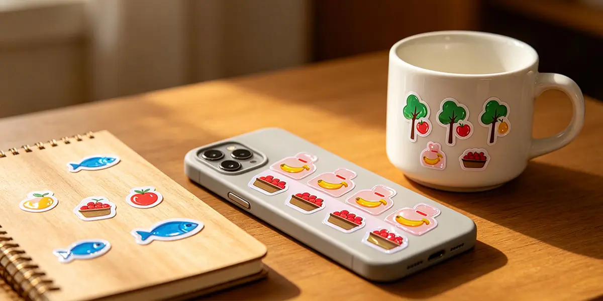 Silicone Jelly Stickers Applications