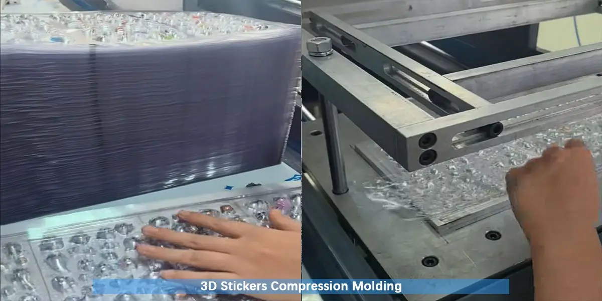 The Process of Creating 3D Puffy Stickers Using Mold Making The Process of Creating 3D Puffy Stickers Using Mold Making