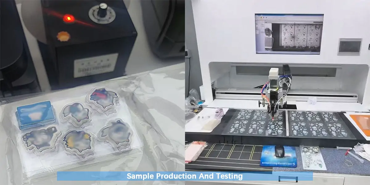 OEM Stickers Sample Production & Test OEM Stickers Sample Production & Test