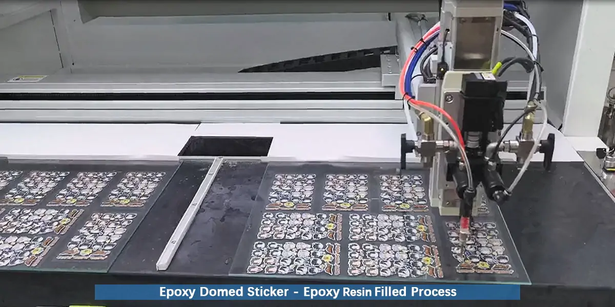 3D Puffy Stickers Production 3D Puffy Stickers Production