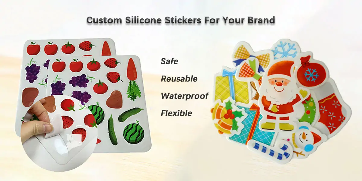 Why Brands Choose Silicone Stickers Instead of Traditional Stickers?